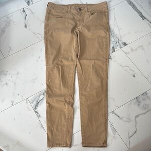 American Eagle Outfitters Tan Skinny Pants